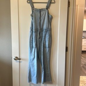 Jean overall jumpsuit